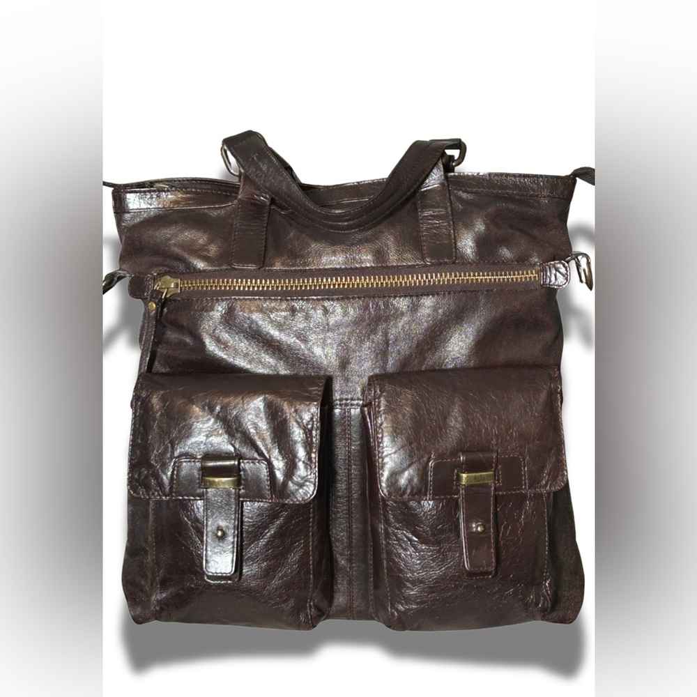Latico Leather Laptop / Travel Tote & Crossbody